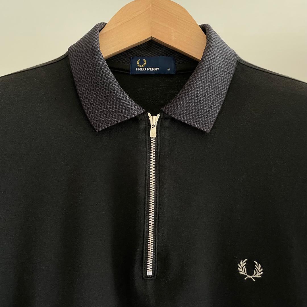 FRED PERRY ポロシャツ ハーフジップ コラボ 限定モデル 別注 美品