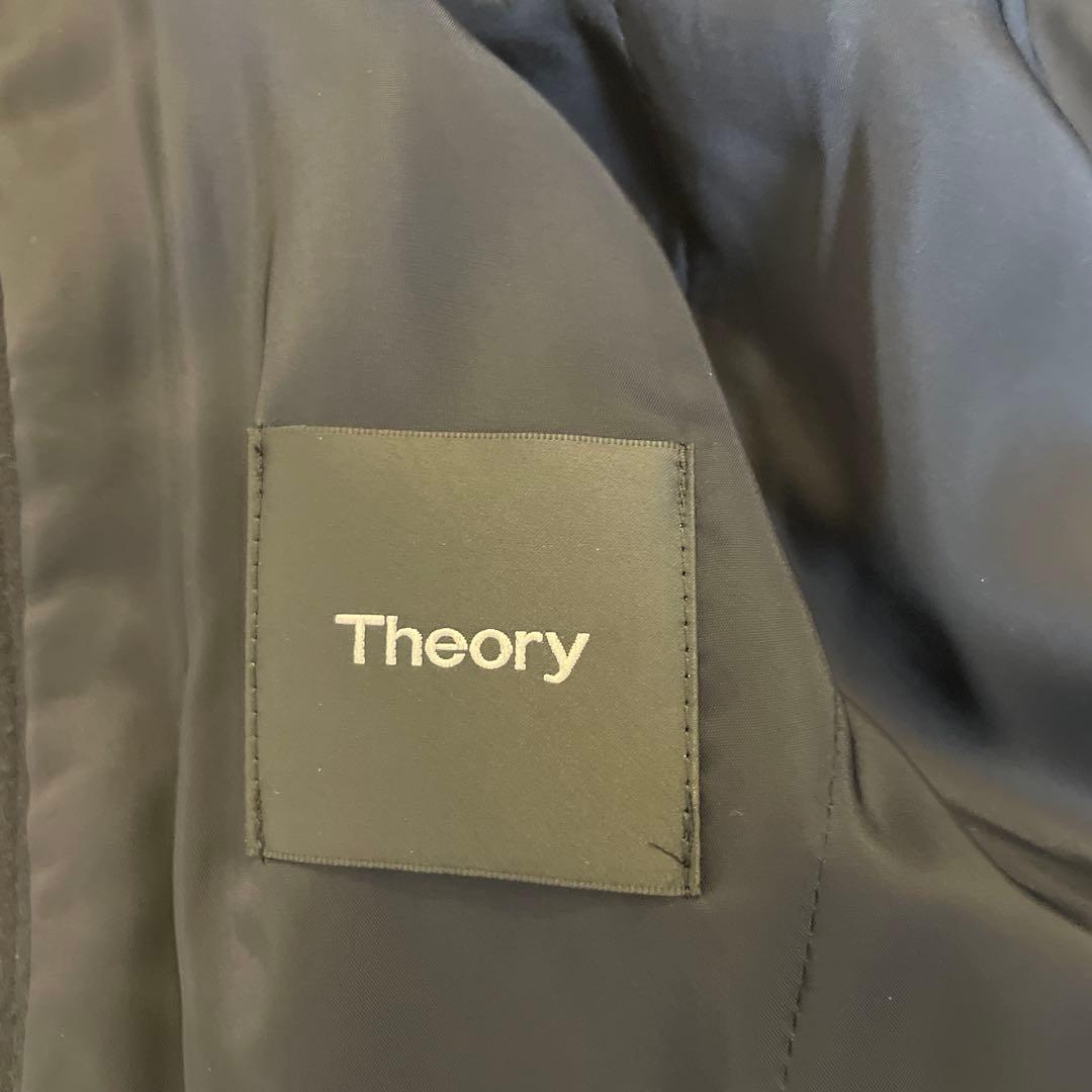 theoryスタンドカラーコート