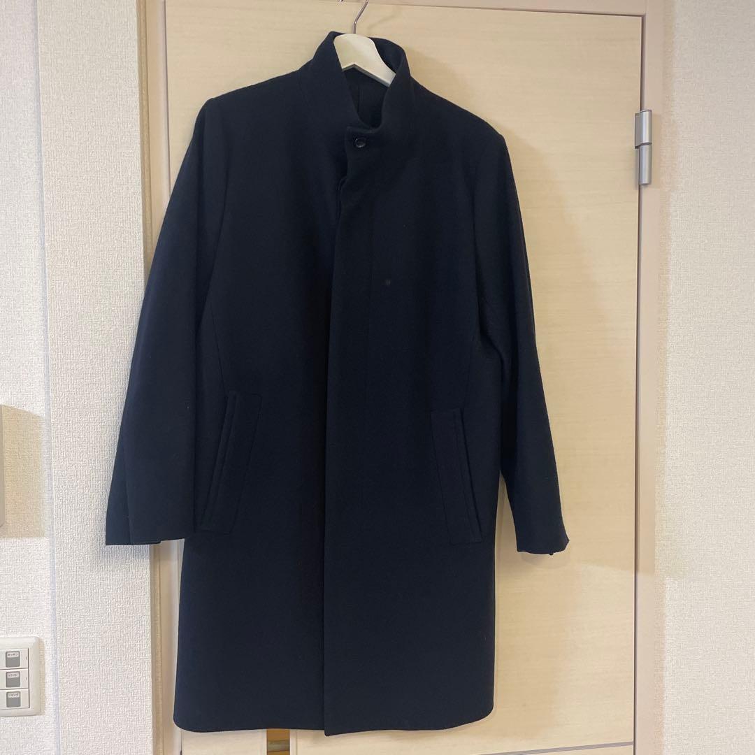 theoryスタンドカラーコート