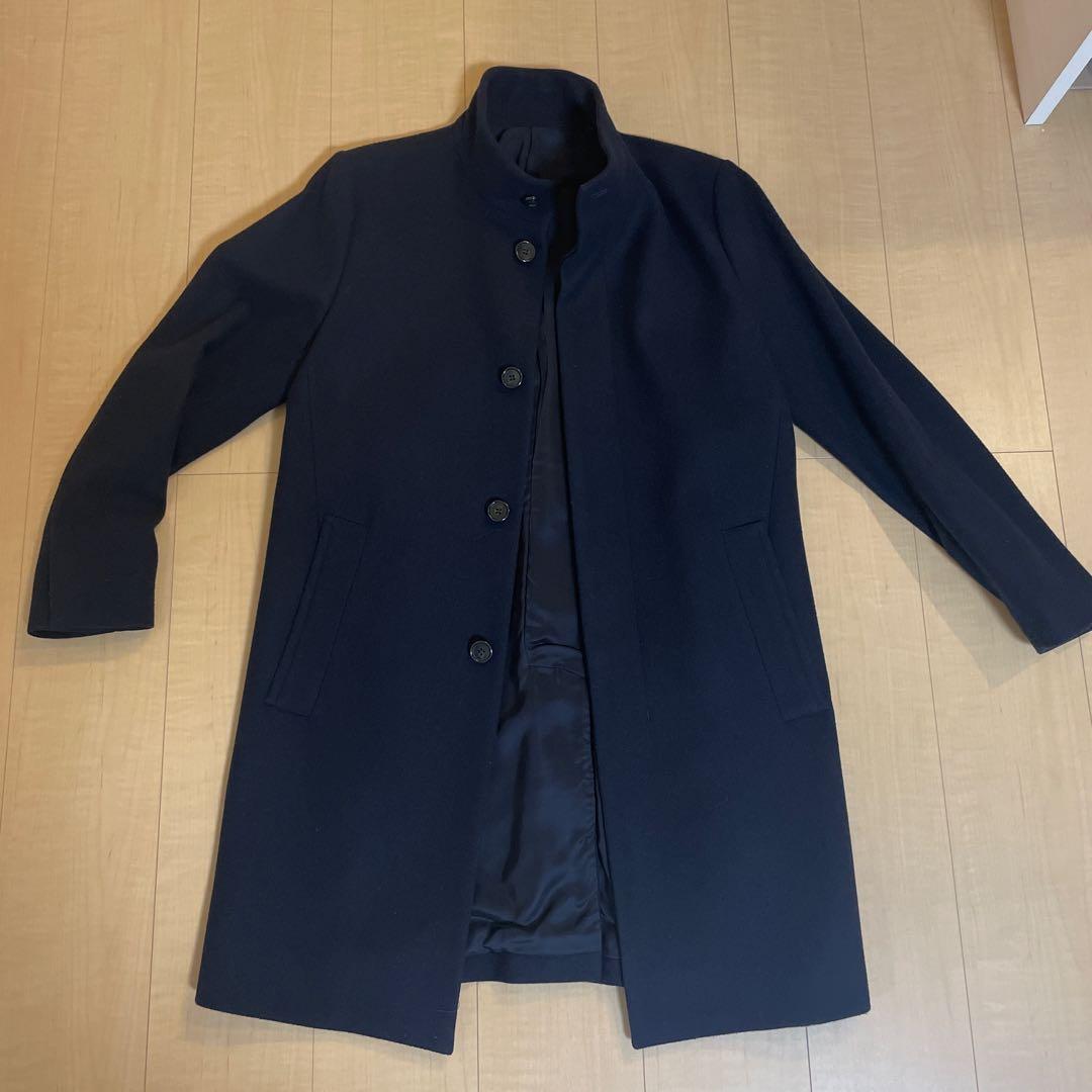 theoryスタンドカラーコート