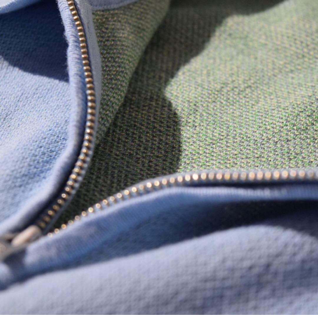 トップス TTT_MSW 20ss YOSEMITE Knit polo sax blue