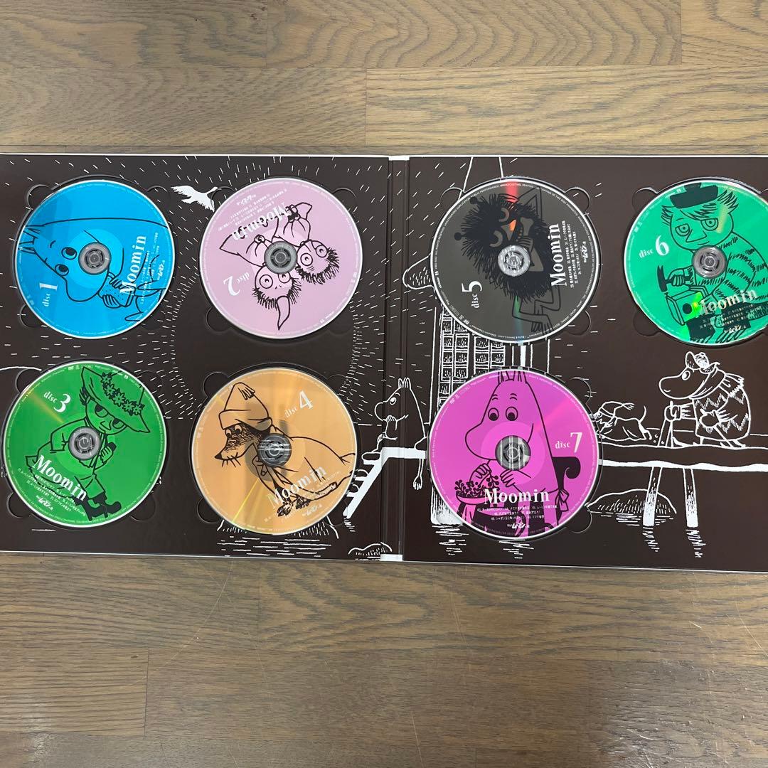 ち*読様 【訳あり　特価】楽しいムーミン一家 DVD BOX 初回限定版