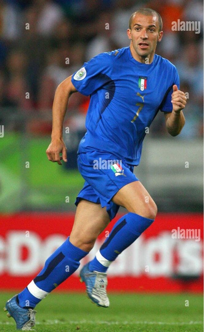 ワールドカップ2006優勝 イタリア代表 デルピエロ