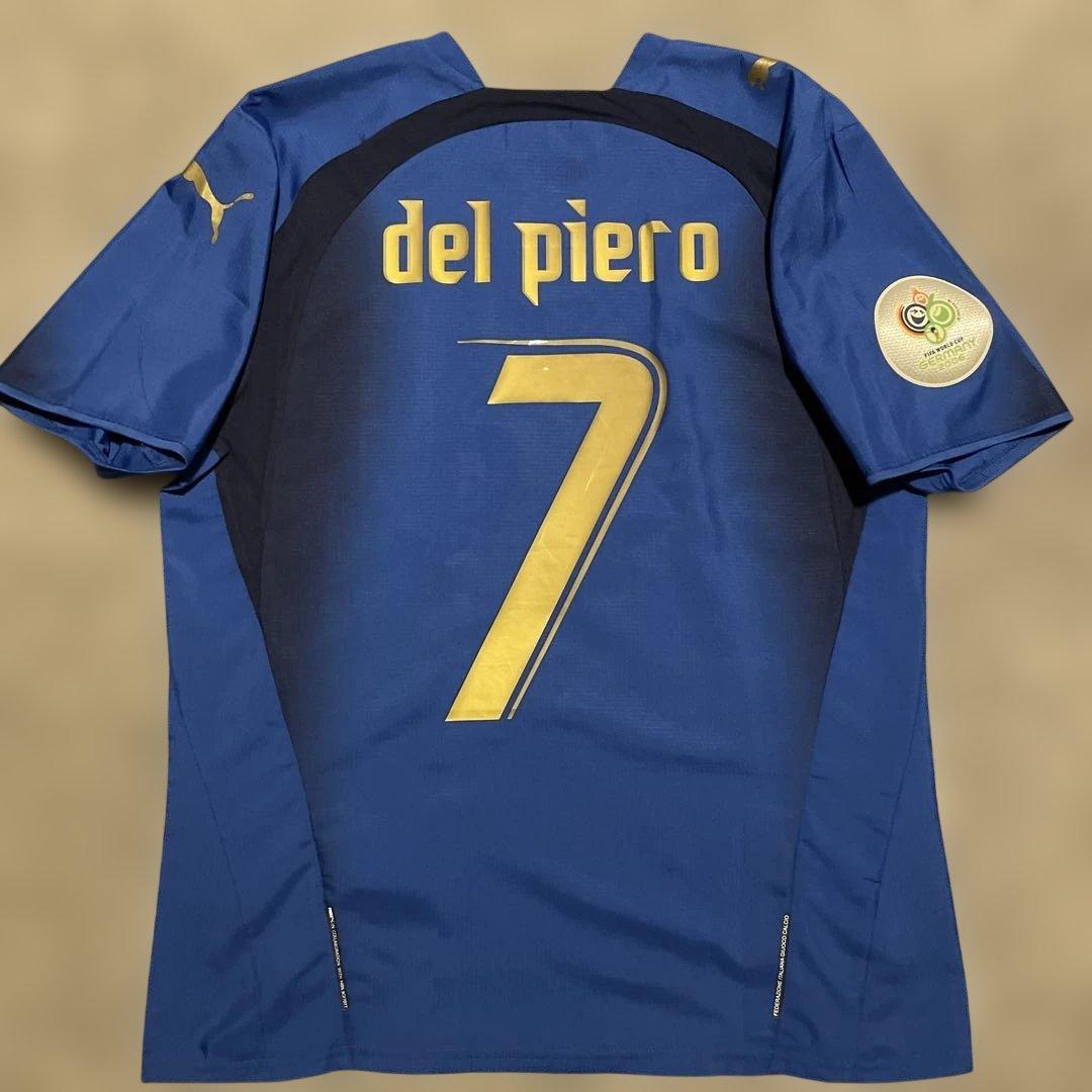 ワールドカップ2006優勝 イタリア代表 デルピエロ