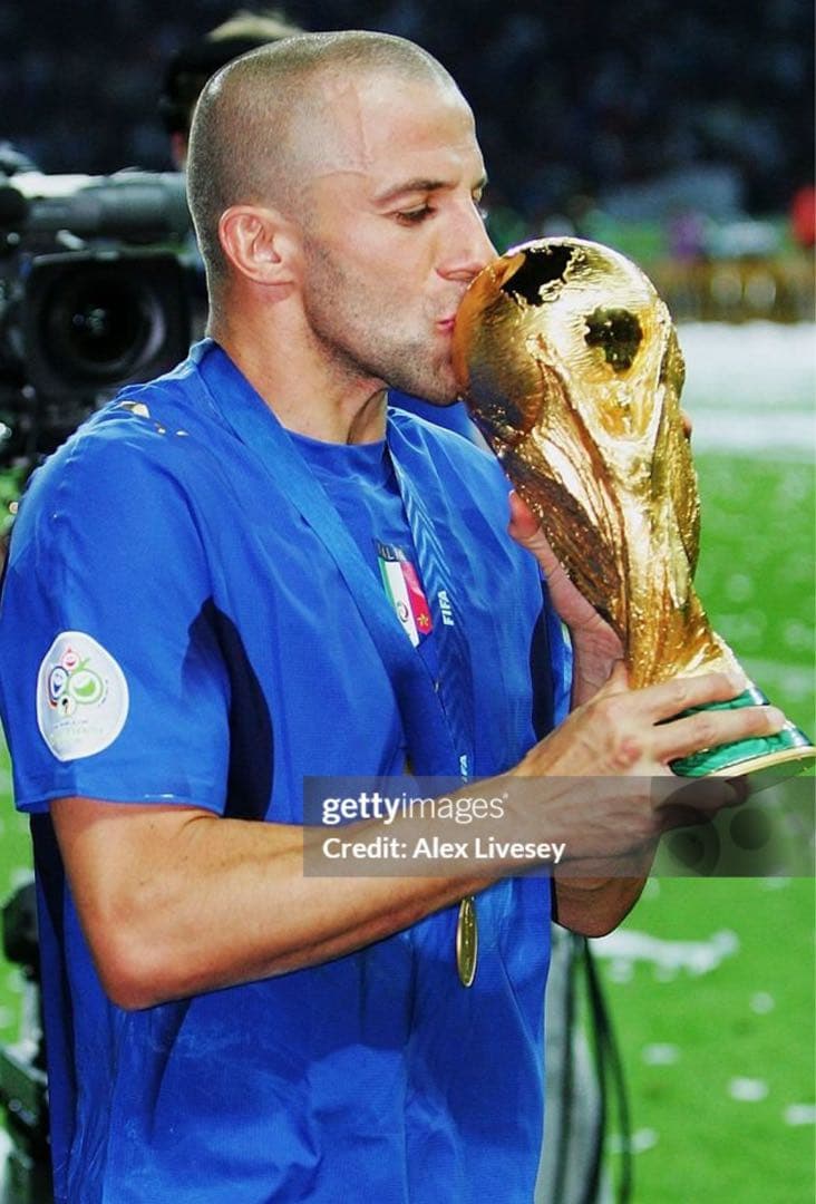 ワールドカップ2006優勝 イタリア代表 デルピエロ