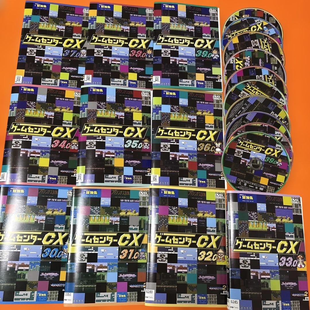 ゲームセンターCX 30.0-39.0 DVD 10枚セット　レンタル落ち