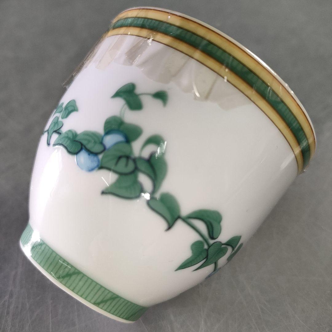 A1202-8/HERMES/エルメス トゥカン/陶器キャンドル/グリーン 鳥/