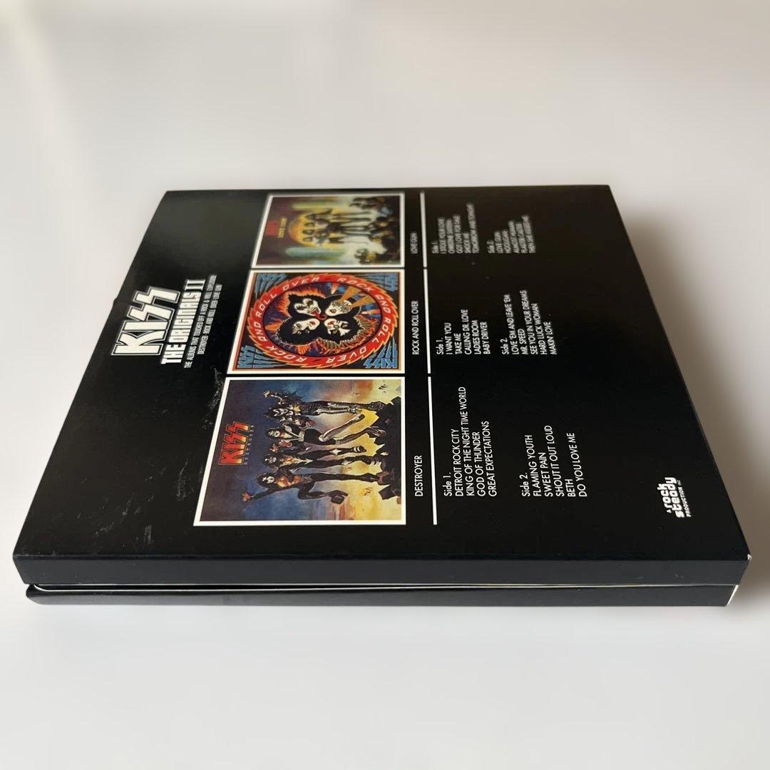 キッス/続・地獄の全貌〜地獄の軍団、地獄のロック・ファイアー、ラブ・ガン紙ジャケ