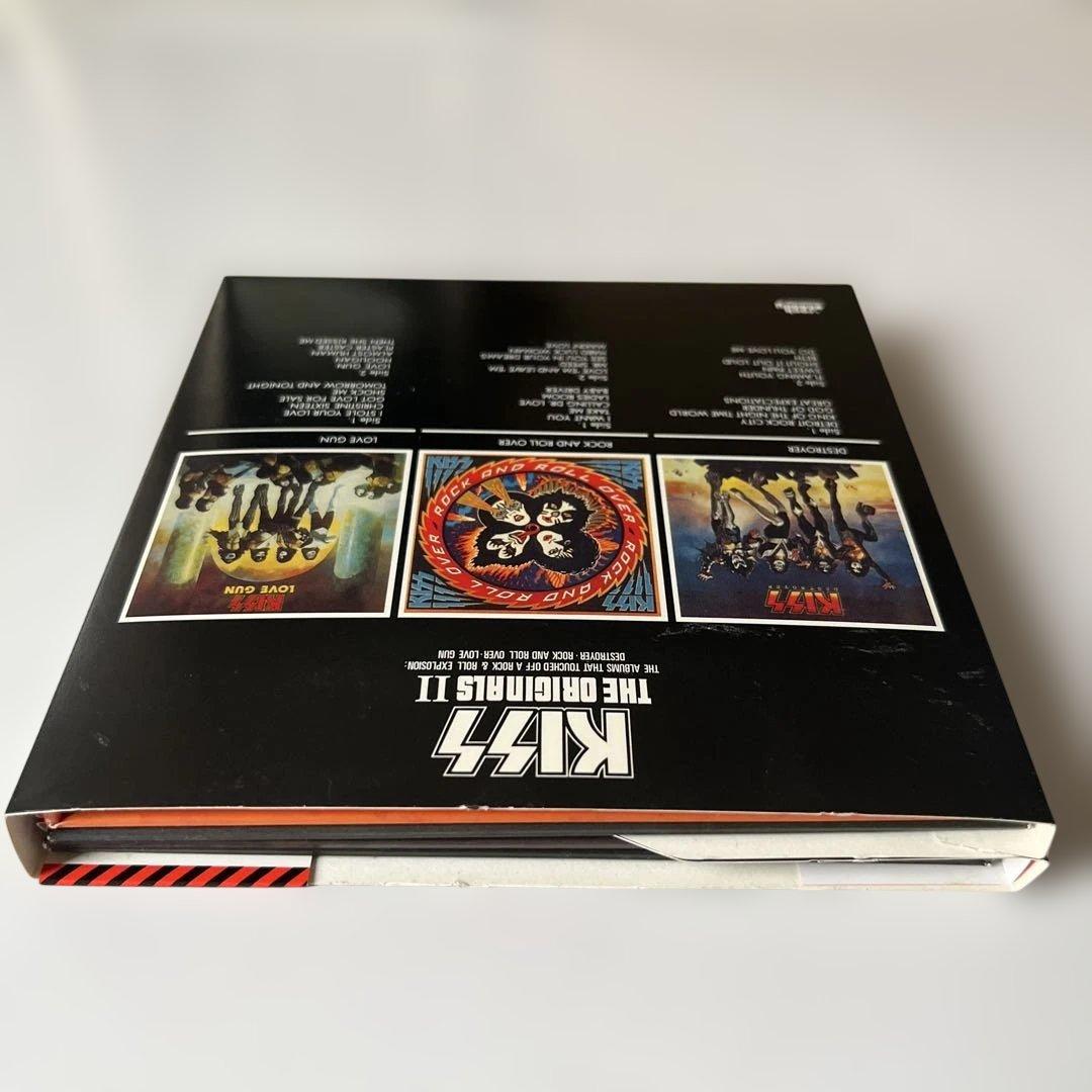 キッス/続・地獄の全貌〜地獄の軍団、地獄のロック・ファイアー、ラブ・ガン紙ジャケ