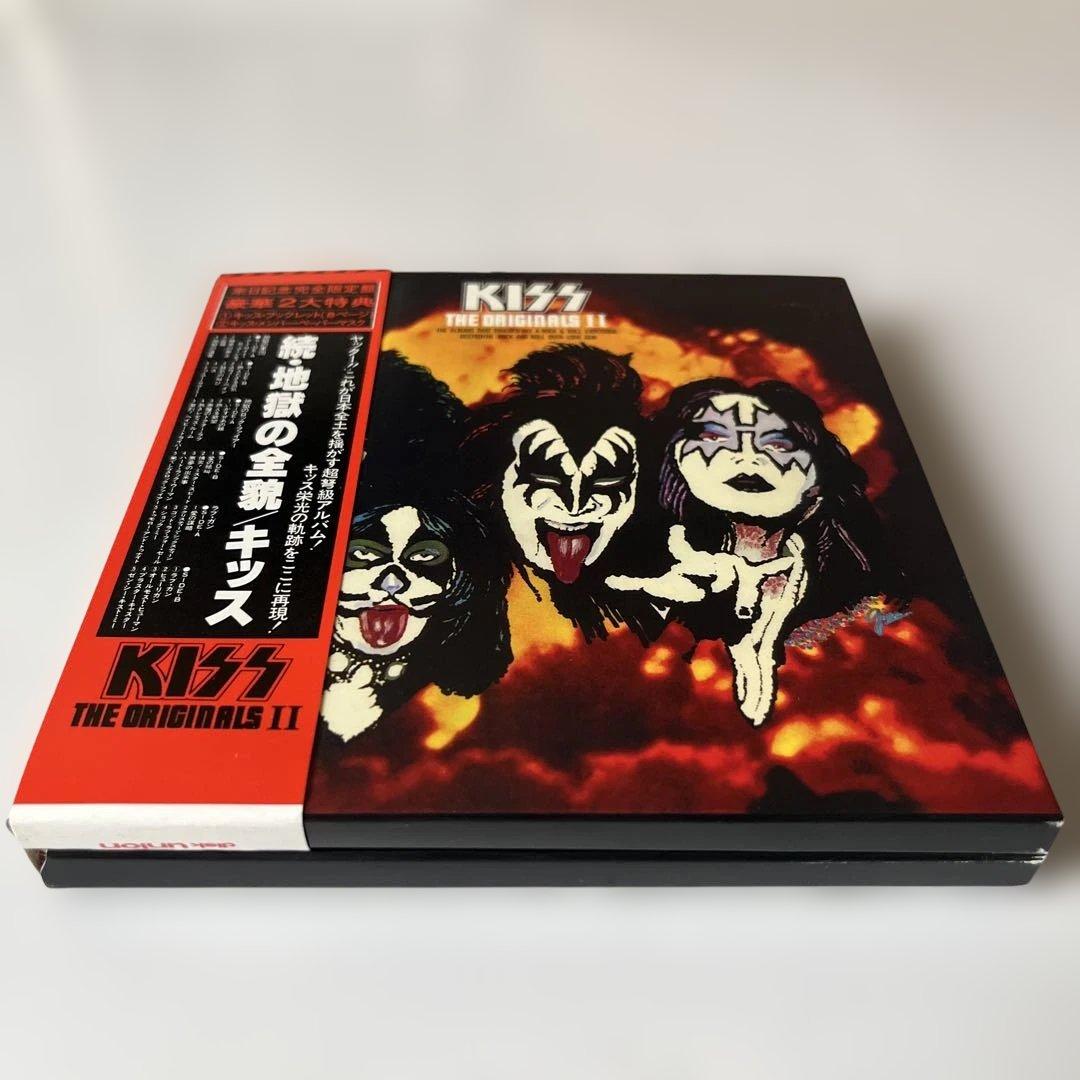 キッス/続・地獄の全貌〜地獄の軍団、地獄のロック・ファイアー、ラブ・ガン紙ジャケ