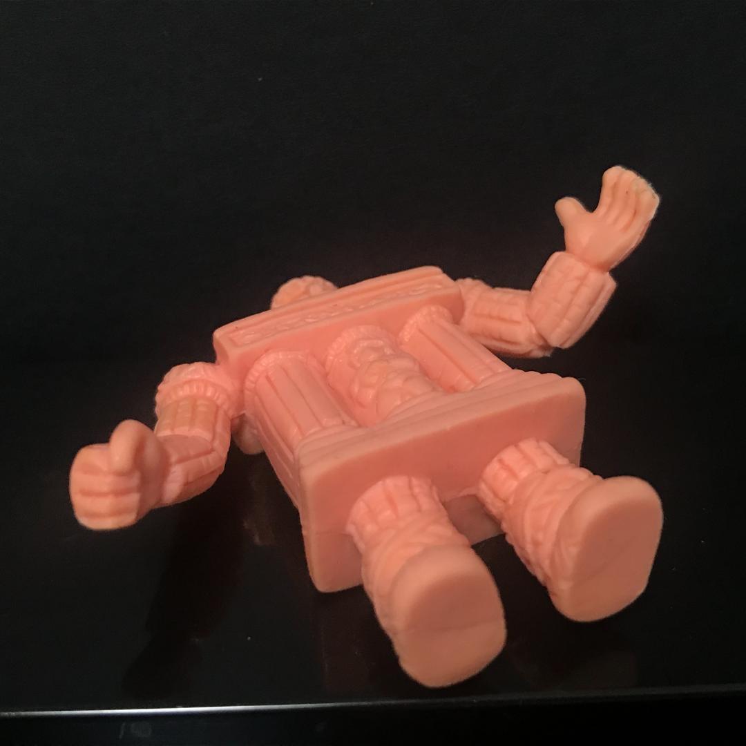 キン消しパート27　パルテノン(B)　肌色　当時物　キン肉マン消しゴム　キンケシ