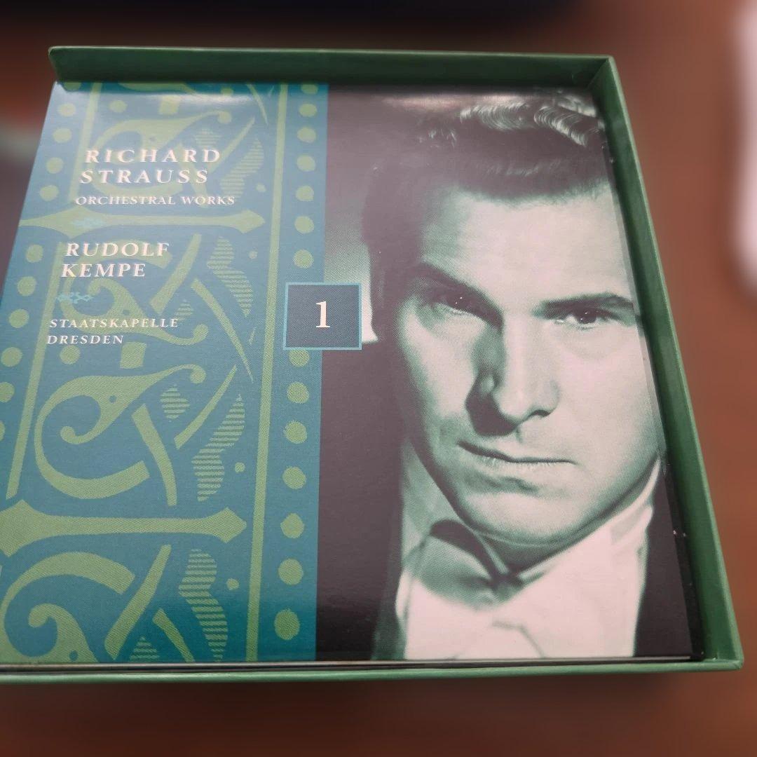 ルドルフ・ケンペ指揮ドレスデンシュターツカペレ　R・シュトラウス 管弦楽集