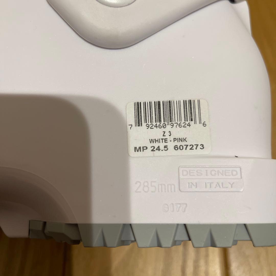 新品　HEAD ジュニア　スキーブーツ ホワイト/ピンク　24.0〜24.5cm