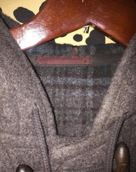 定価13万 M 使用1シーズン Papas パパス ダッフルコート　ウール　茶色