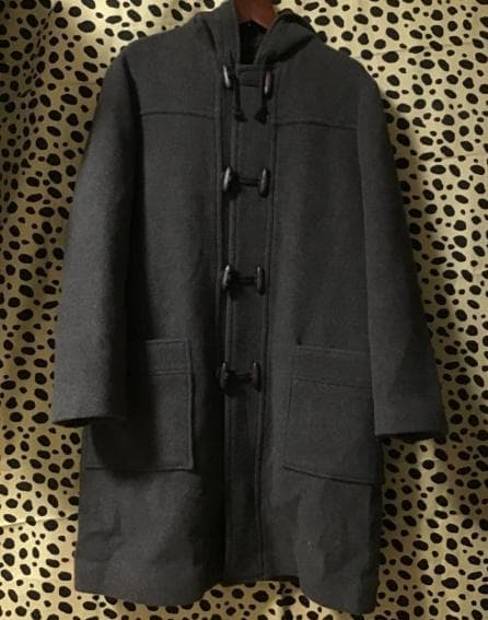 定価13万 M 使用1シーズン Papas パパス ダッフルコート　ウール　茶色