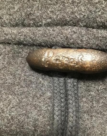 定価13万 M 使用1シーズン Papas パパス ダッフルコート　ウール　茶色