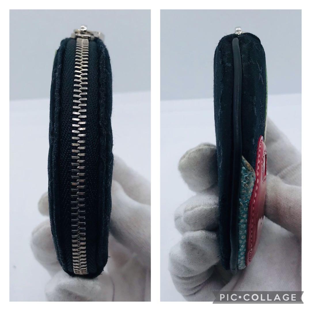 ルイヴィトン✨モノグラムミニ コント ドゥ フェ パース 小銭入れ りんご