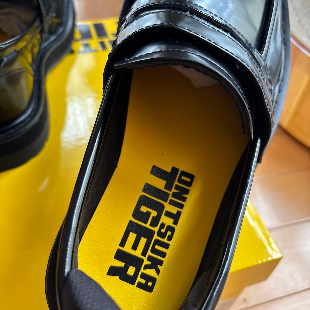 Onitsuka Tiger ローファー 黒 26cm (41,5)