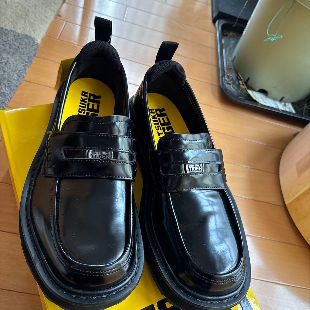 Onitsuka Tiger ローファー 黒 26cm (41,5)