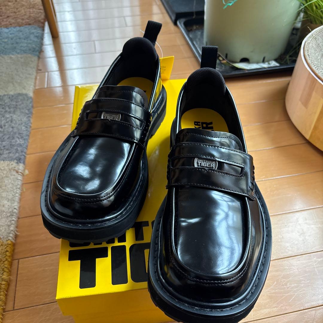 Onitsuka Tiger ローファー 黒 26cm (41,5)