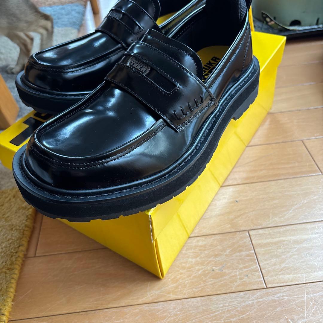 Onitsuka Tiger ローファー 黒 26cm (41,5)