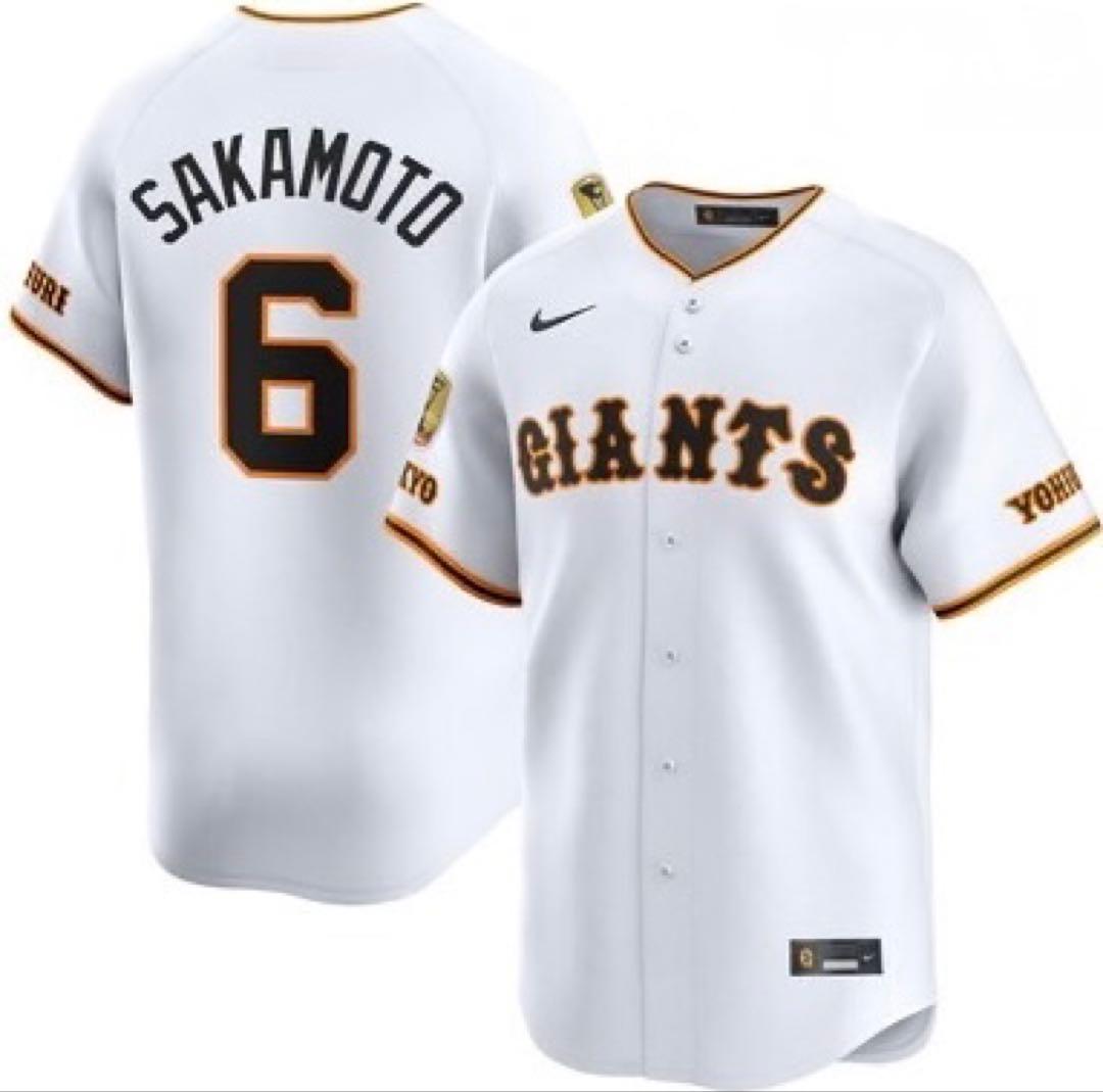 いわま 美品未着用　巨人読売ジャイアンツ 坂本勇人ユニフォームM