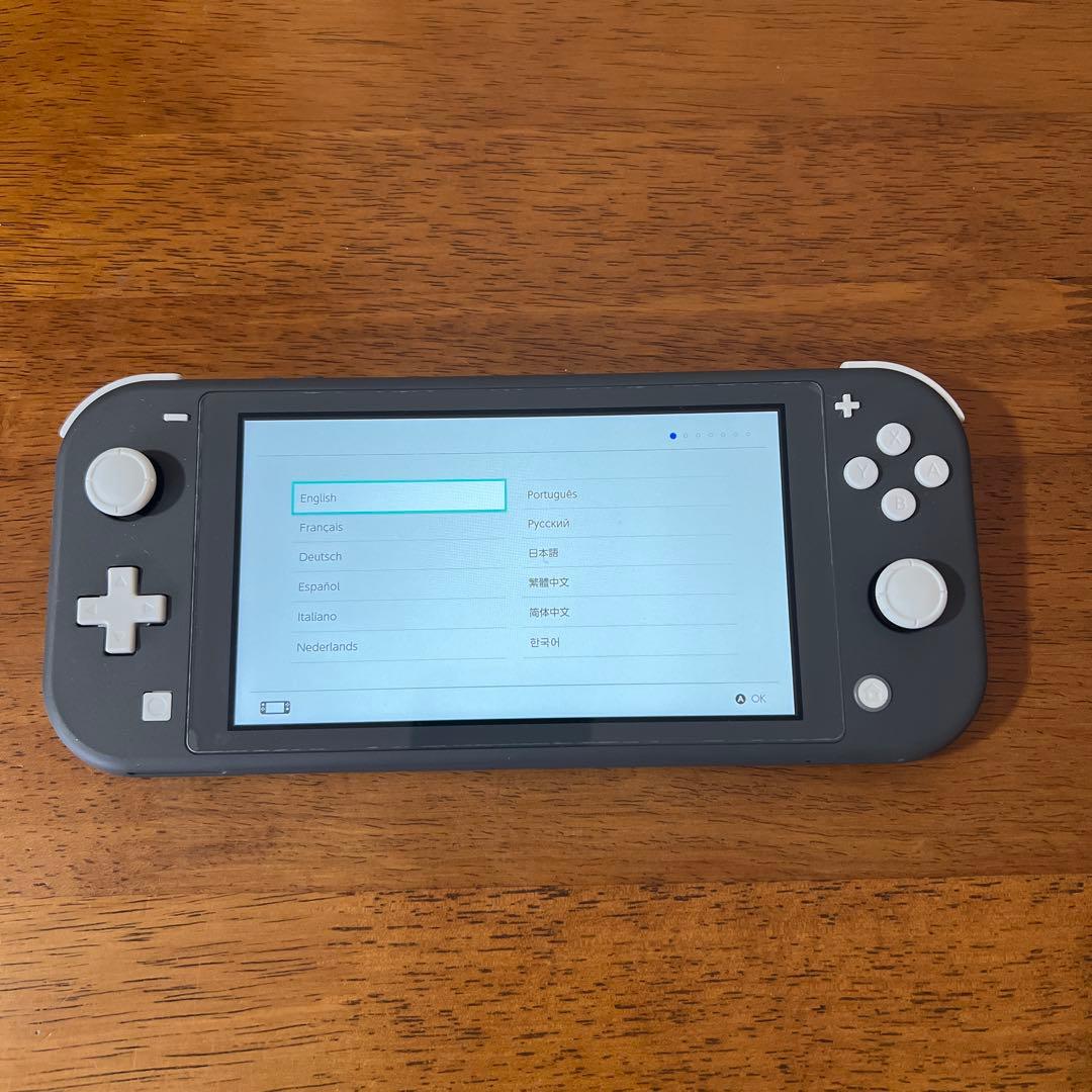 【Nintendo Switch Lite】本体+純正ケース+純正ソフトカバー