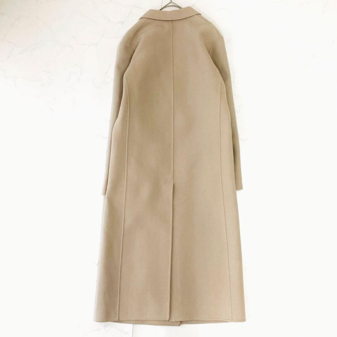 美品✨️マディソンブルー　パールボタンリバー　チェスターコート　ロング　S