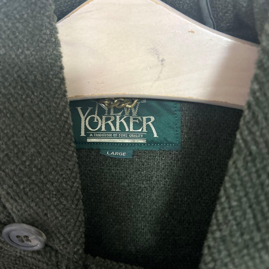 ニューヨーカー　グリーン ダッフルコート ムーアブルック