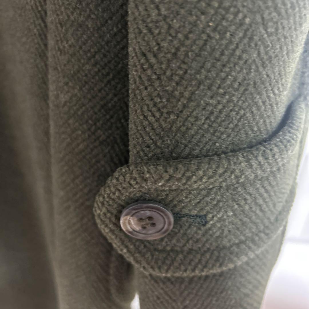 ニューヨーカー　グリーン ダッフルコート ムーアブルック