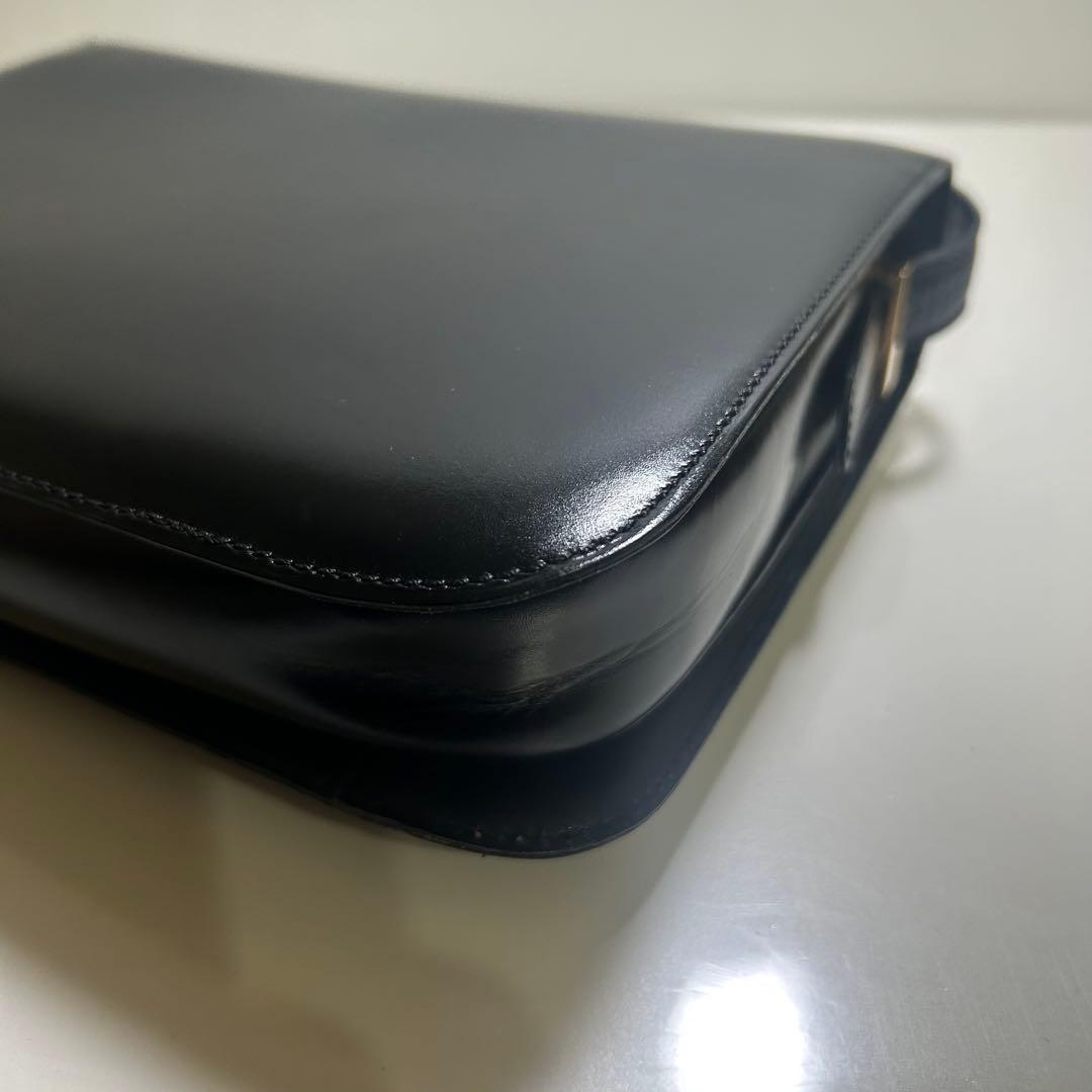 【美品】セリーヌ CELINE ショルダーバッグ トリオンフ金具 ポシェット