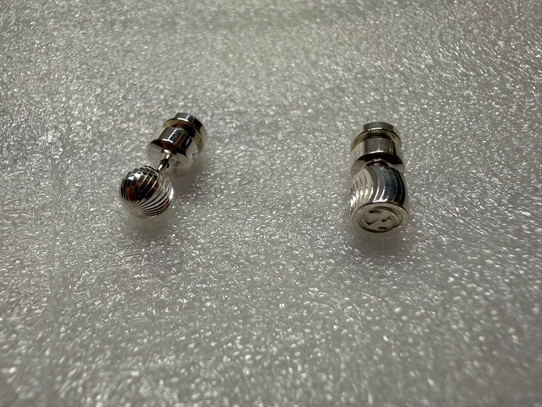 GUCCI グッチ ピアス レディース シルバー925 ジュエリー ロゴ