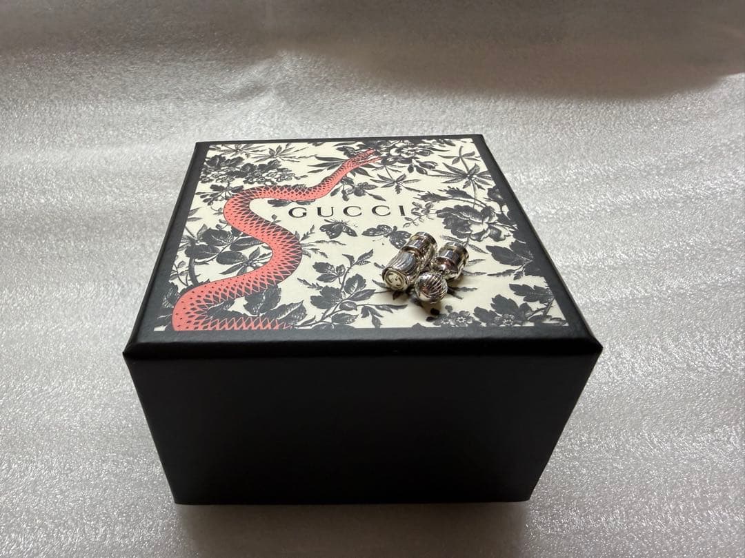 GUCCI グッチ ピアス レディース シルバー925 ジュエリー ロゴ