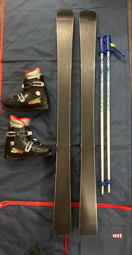 128 138 子供 スキーセット ジュニアスキー CROSS CARVE