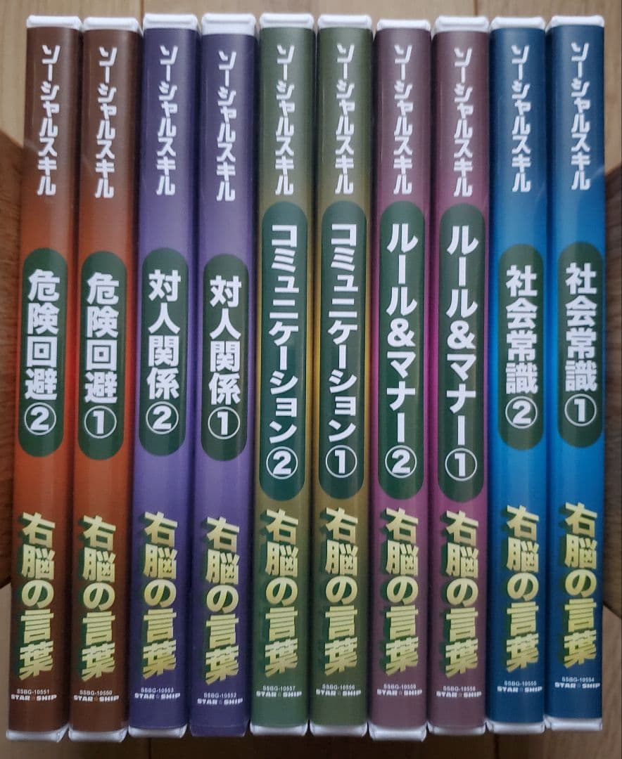 星みつる式 ソーシャルスキルSST／ 家庭療育DVD10巻セット