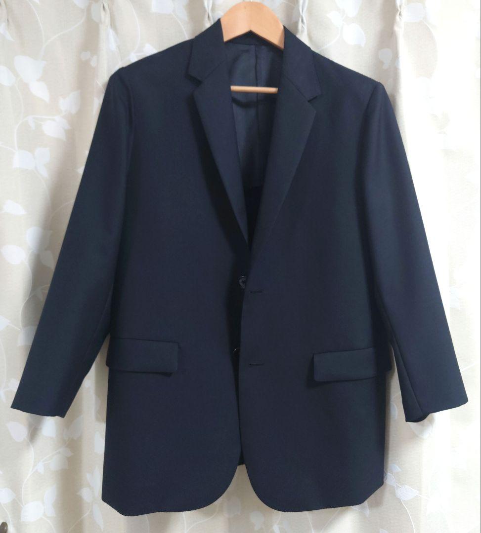 美品MBハイエンド尾州ウールＭサイズセットアップジャケットズボンブラック