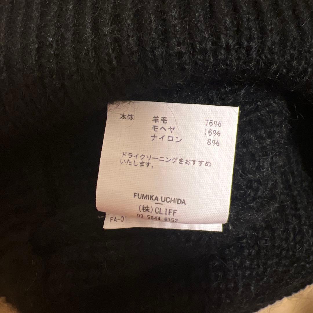 新品未使用 フミカウチダ ニットショートパンツ ニットブルマ 今期新作 34