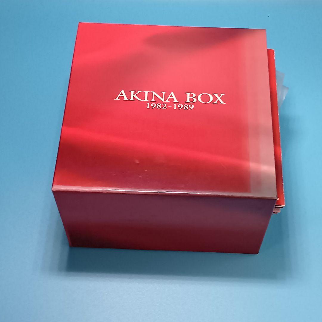 【BOXの帯なし・焼けあり】　中森明菜　 AKINA BOX 1982-1989