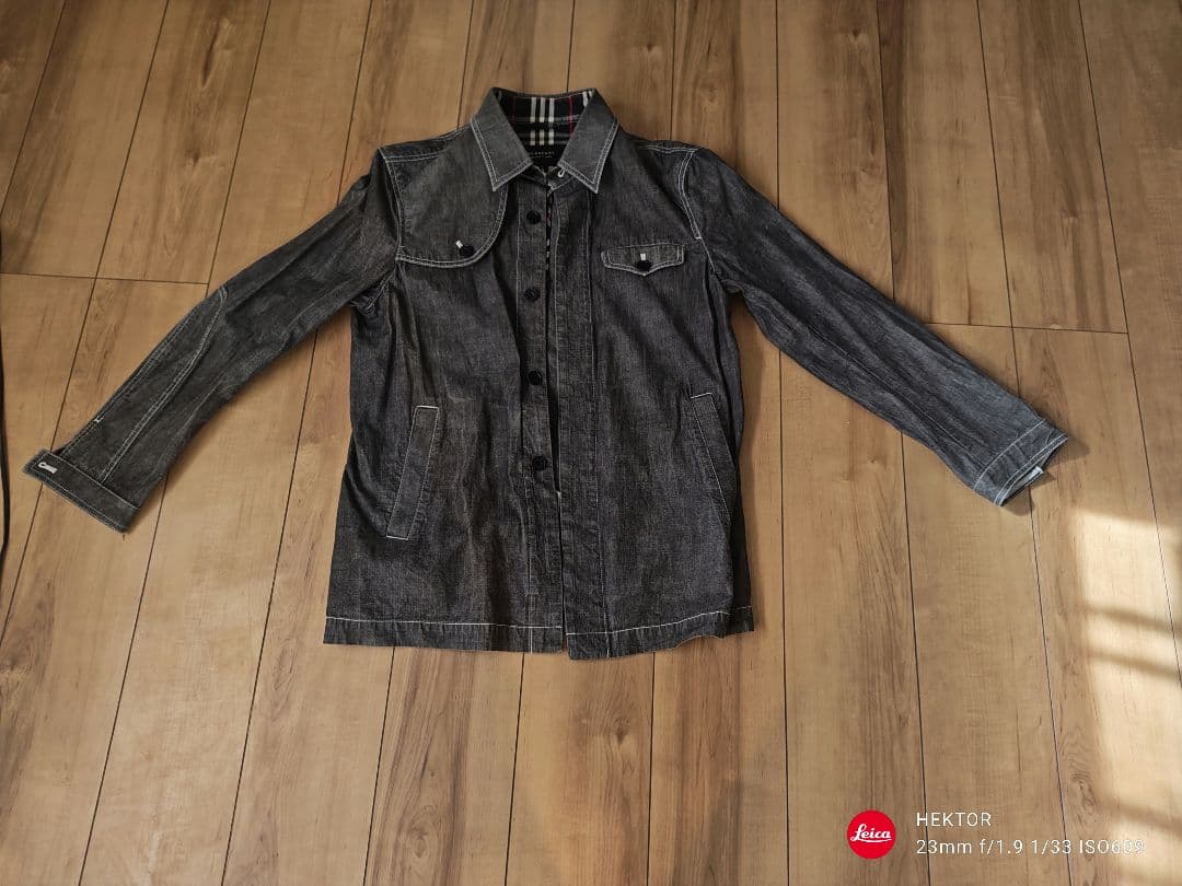 値下げ！希少BURBERRY BLACK LABEL デニムジャケット M