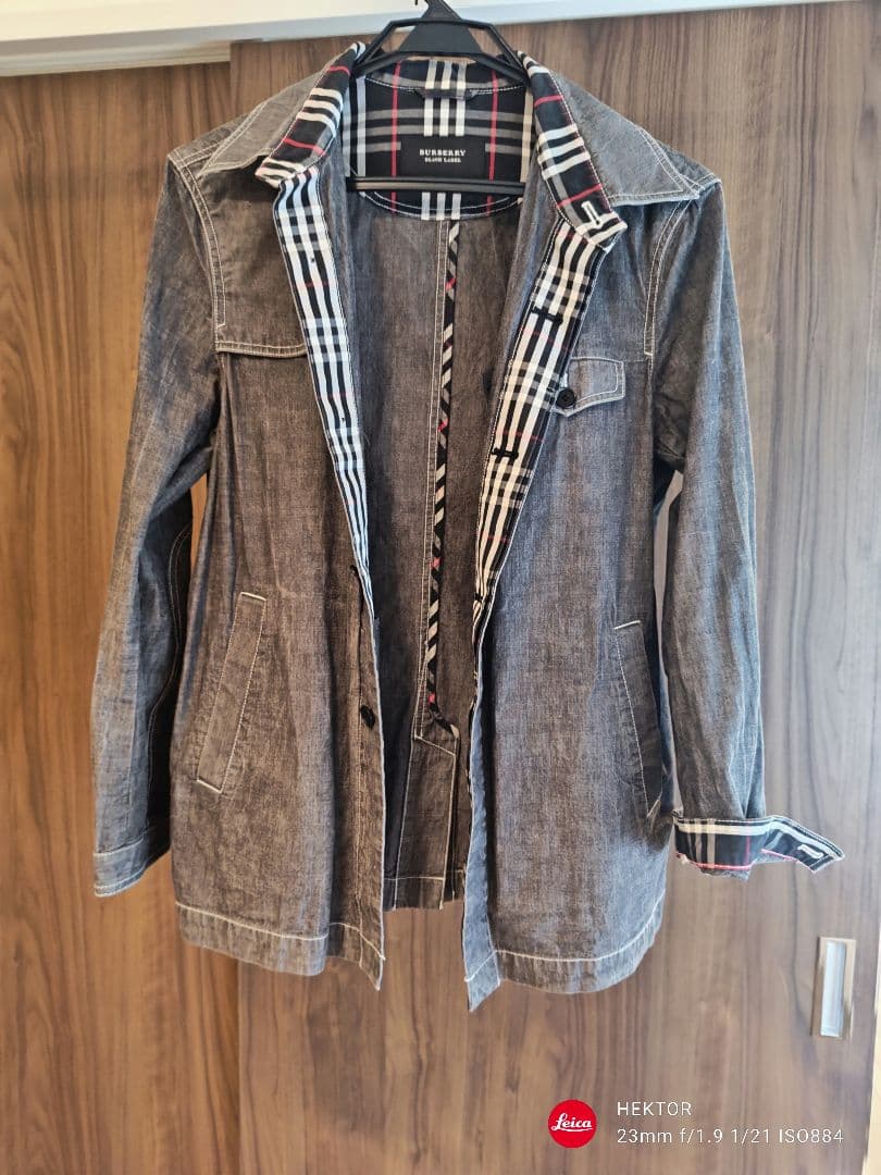 値下げ！希少BURBERRY BLACK LABEL デニムジャケット M