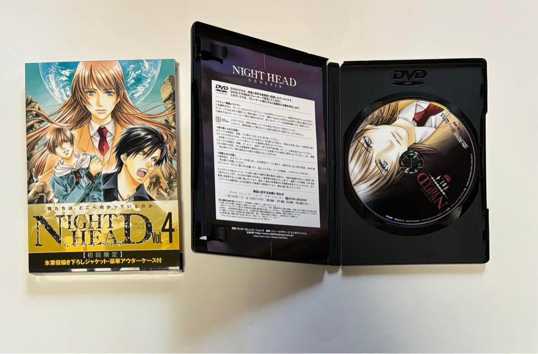 アニメNIGHT HEAD GENESIS DVD全巻セット 美品　ナイトヘッド