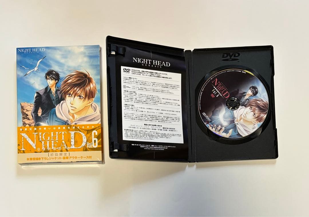 アニメNIGHT HEAD GENESIS DVD全巻セット 美品　ナイトヘッド
