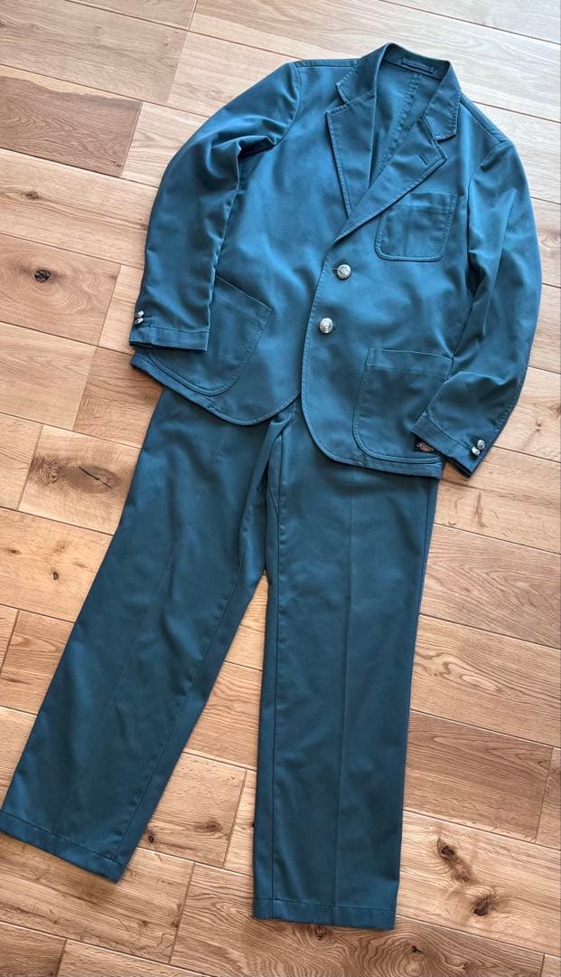 スタイリストジャパン　ディッキーズスーツ セット　上S下XS リンカーングリーン