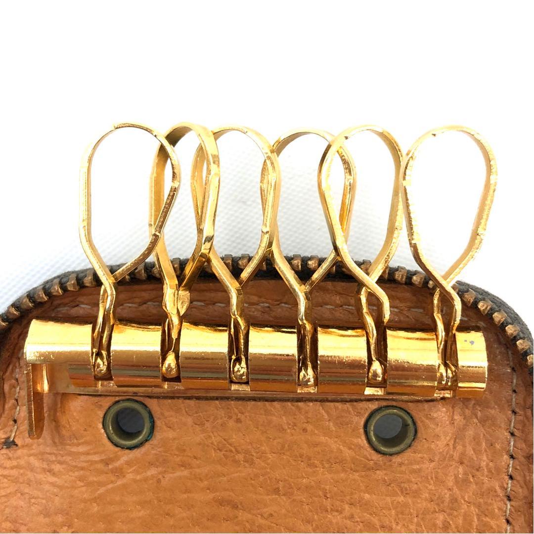 M01/047 Valextra ヴァレクストラ 象革　6連キーケース