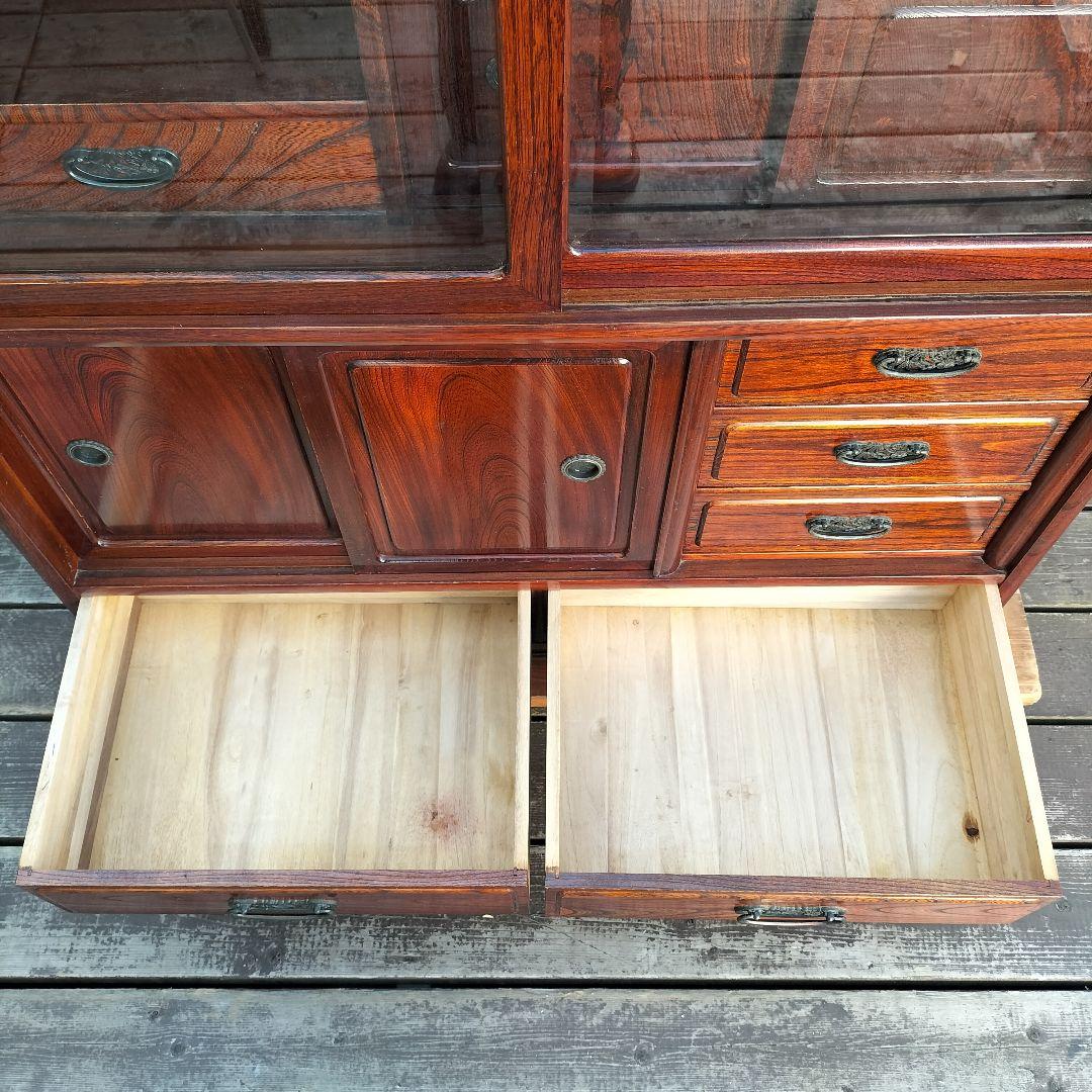 M♦ジャパンアンティーク　茶棚　茶箪笥