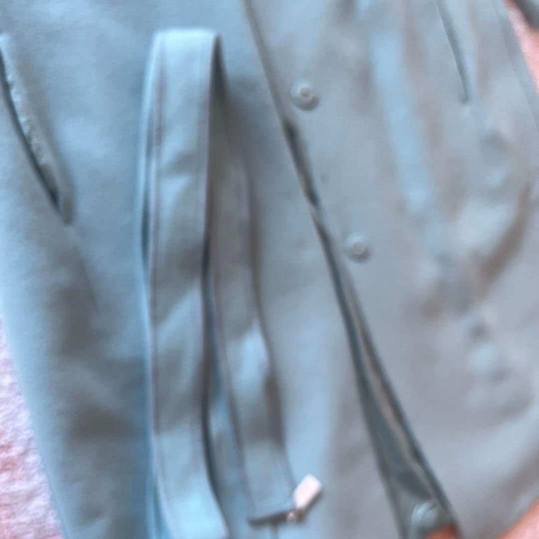 セルフォード　ロングコート　水色