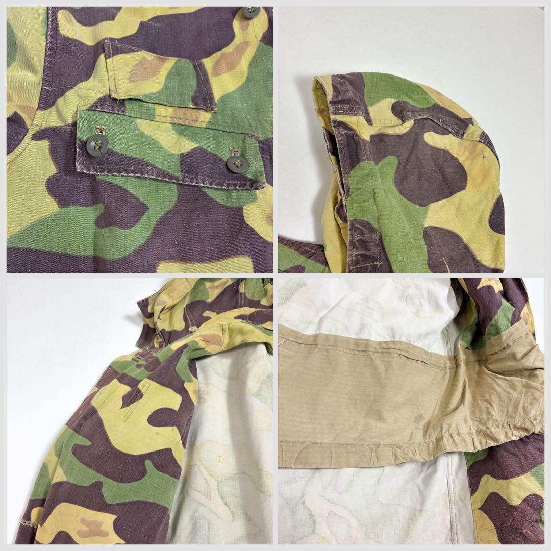 60s チェコスロバキア軍 サラマンダーカモ ミリタリージャケット パーカー2B