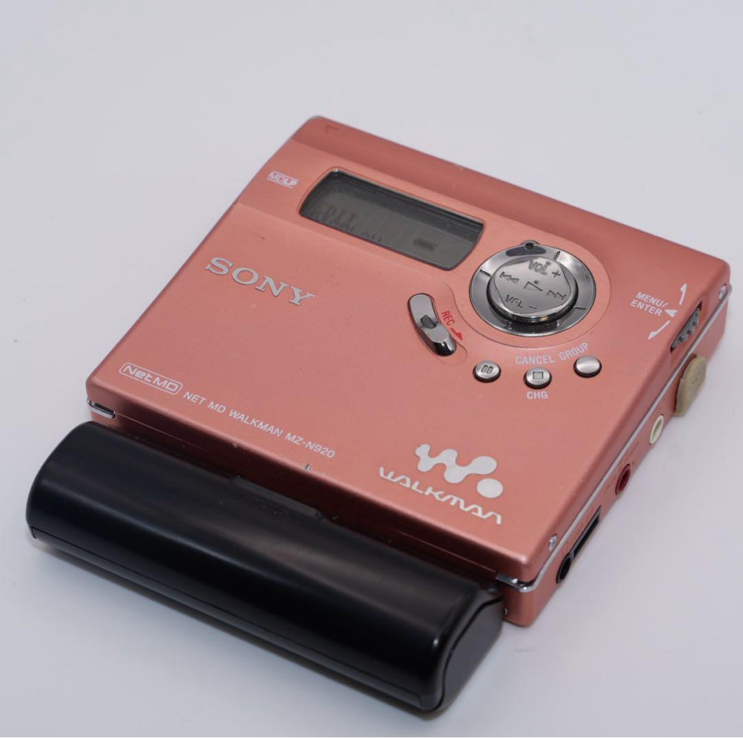 SONY ソニー　MDウォークマン　MZ-N920