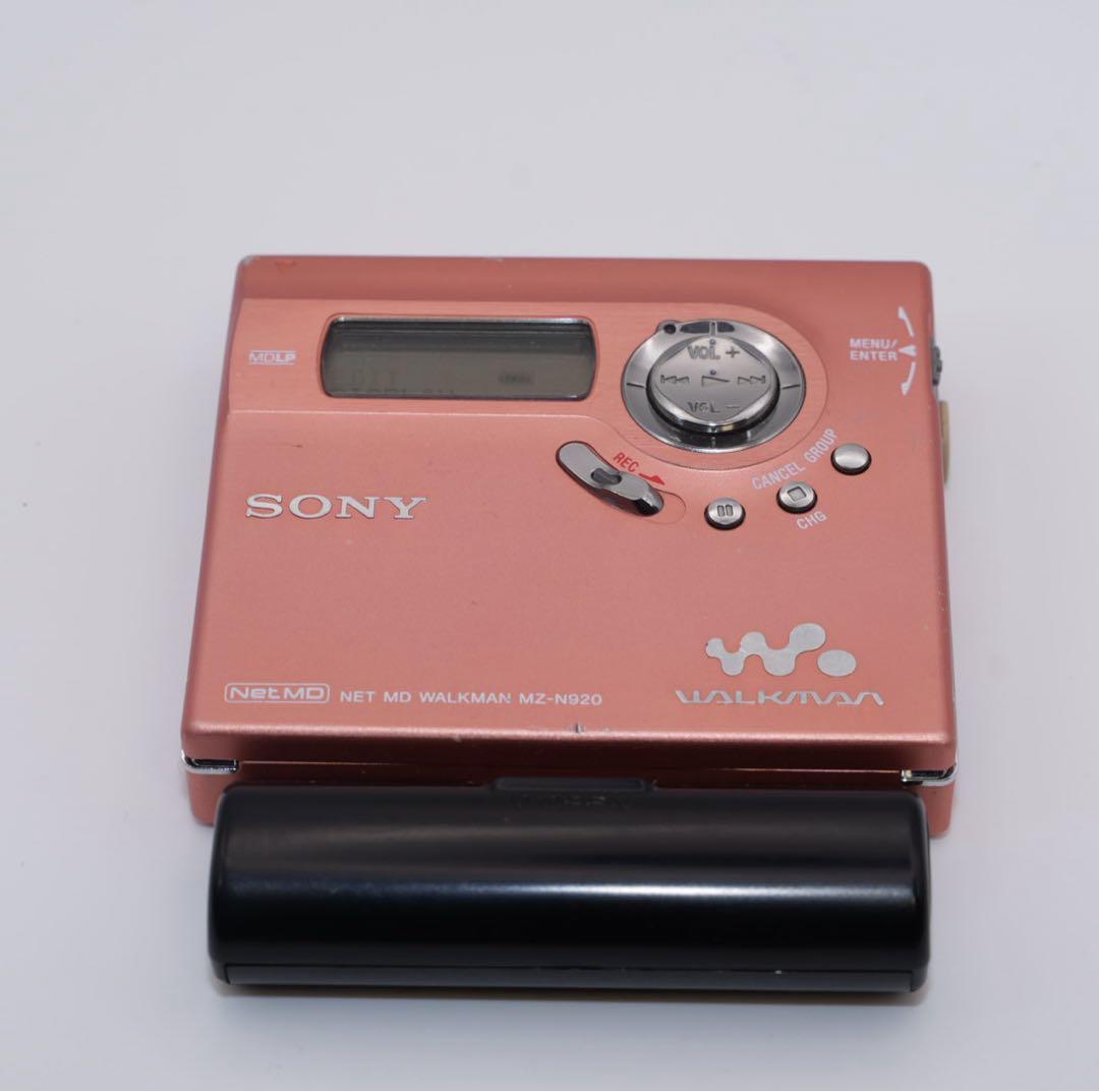 SONY ソニー　MDウォークマン　MZ-N920