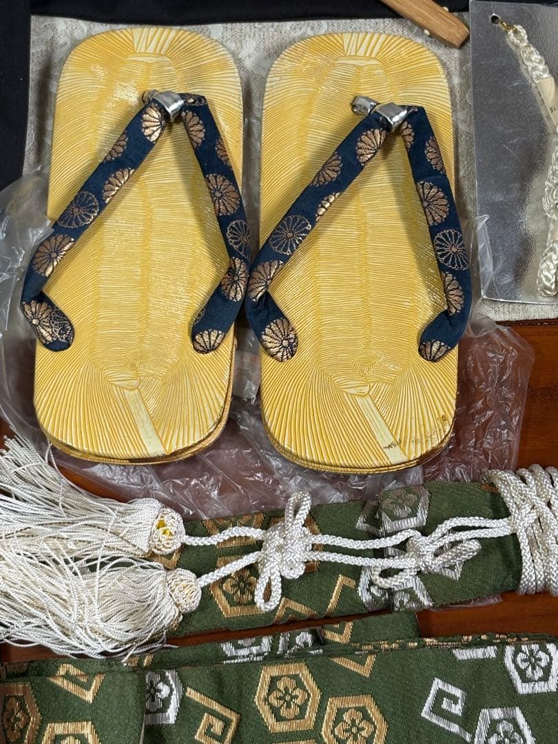 七五三　5才　男の子　フルセット　晴着一式　正絹　一度使用　美品